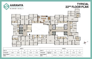 Typical 22nd Floor Plan